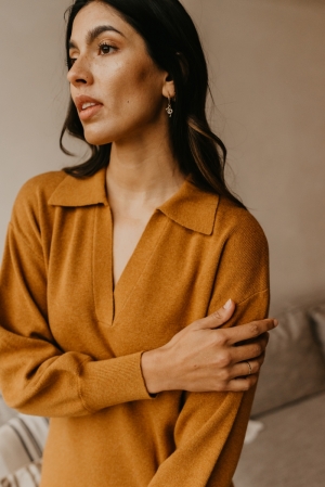 Elodie tricot Bronze